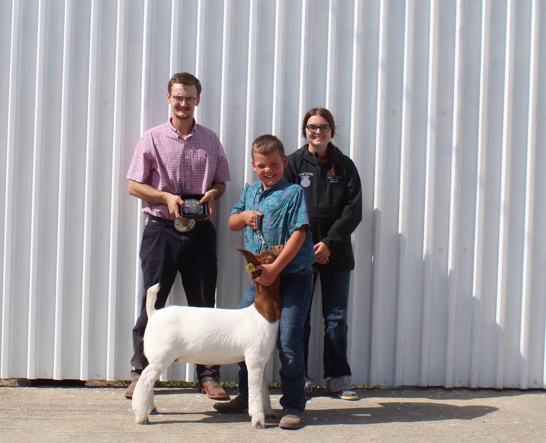 Central Trail FFA Hosts Top of the World Lamb and Goat Show Central