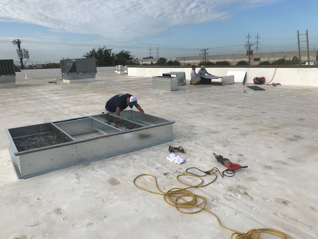 Adding 12.5 Ton Trane Rooftop Unit Carrollton, TX Central Mechanical