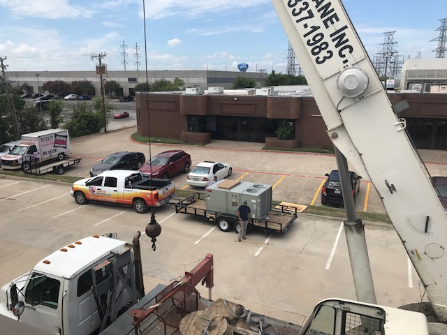 Adding 12.5 Ton Trane Rooftop Unit Carrollton, TX Central Mechanical