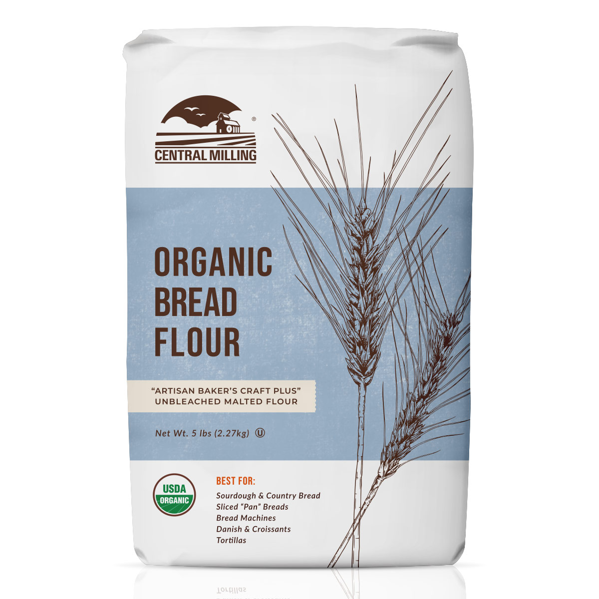 Malted Artisan Bread Flour // Organic Artisan Bakers Craft Plus