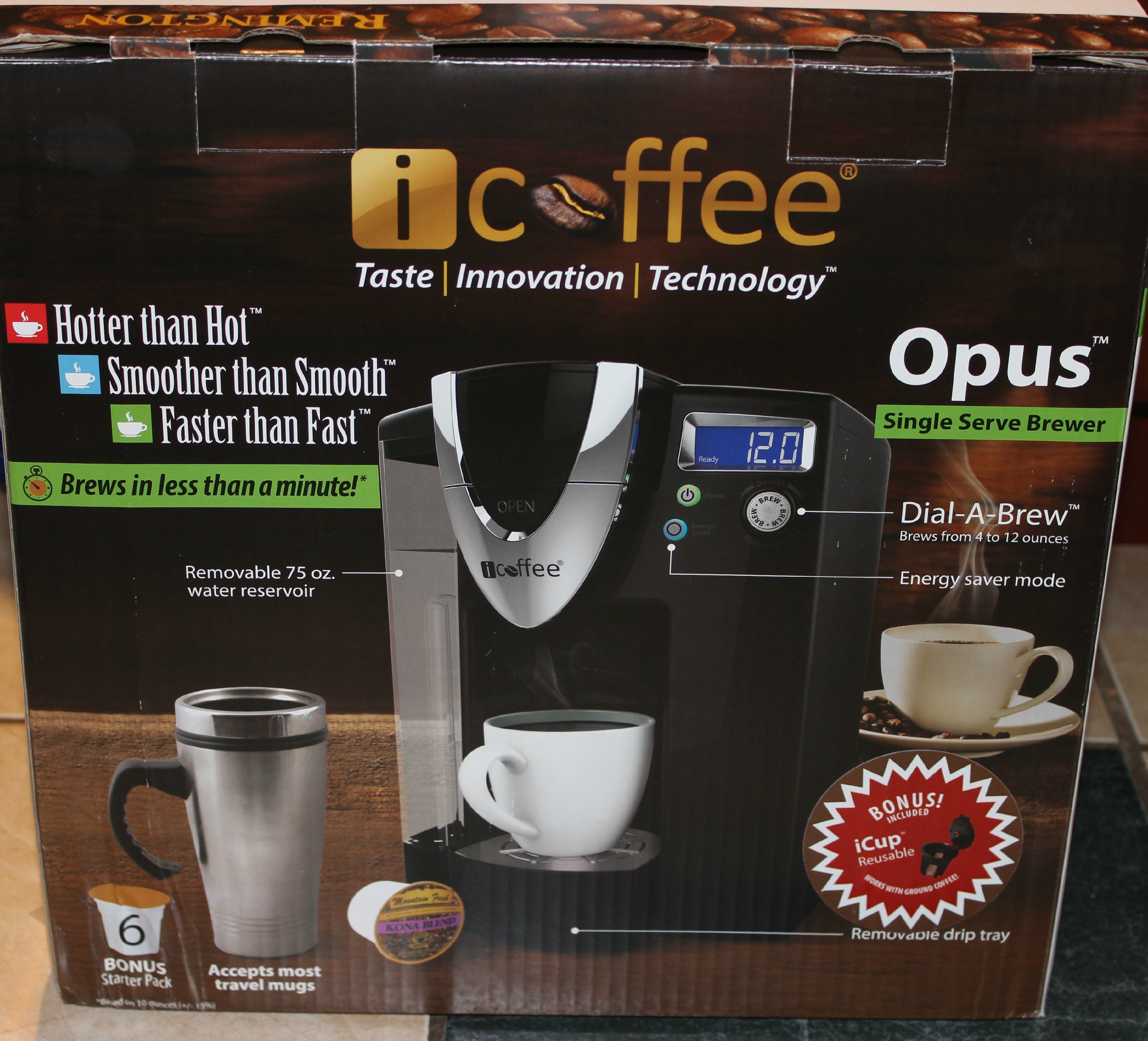 Remington Opus Great Tasting Coffee From a Single Serve Brewer