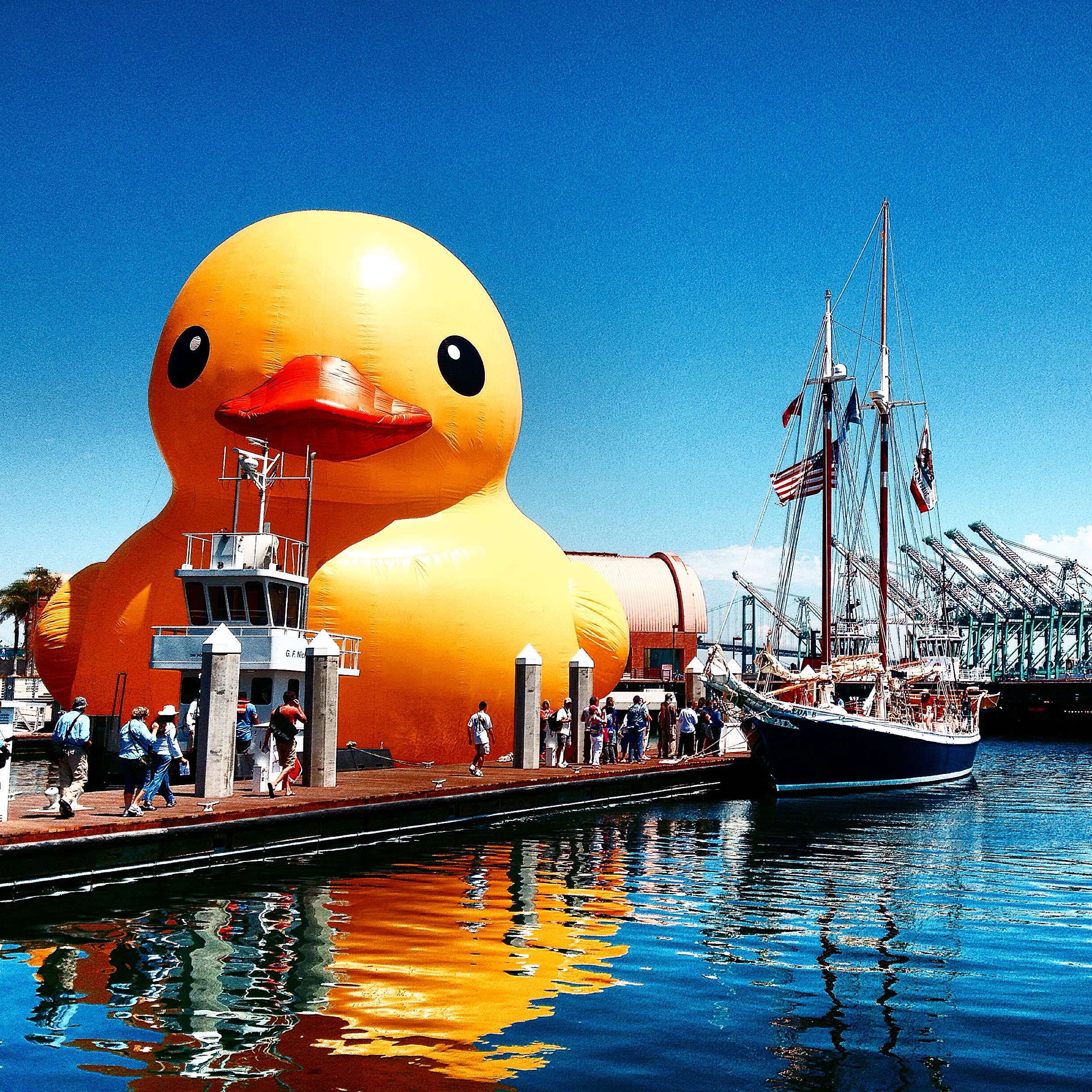 World's Largest Rubber Duck to Migrate North for Tall Ships(R) Duluth