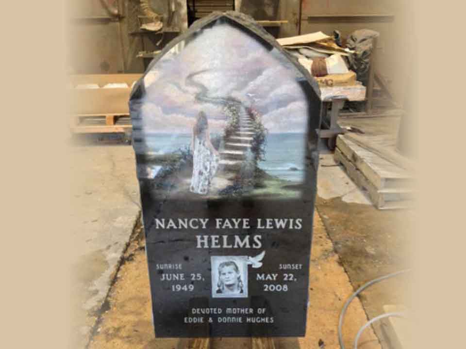 Headstones from Central Monument Central Monument