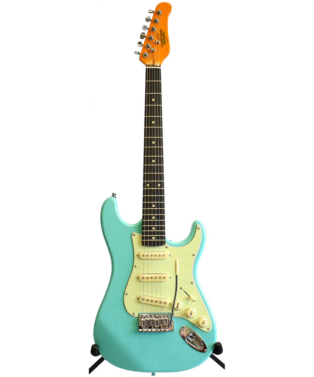 Oscar Schmidt by Washburn OS30 3/4Size Electric Guitar in Surf Green