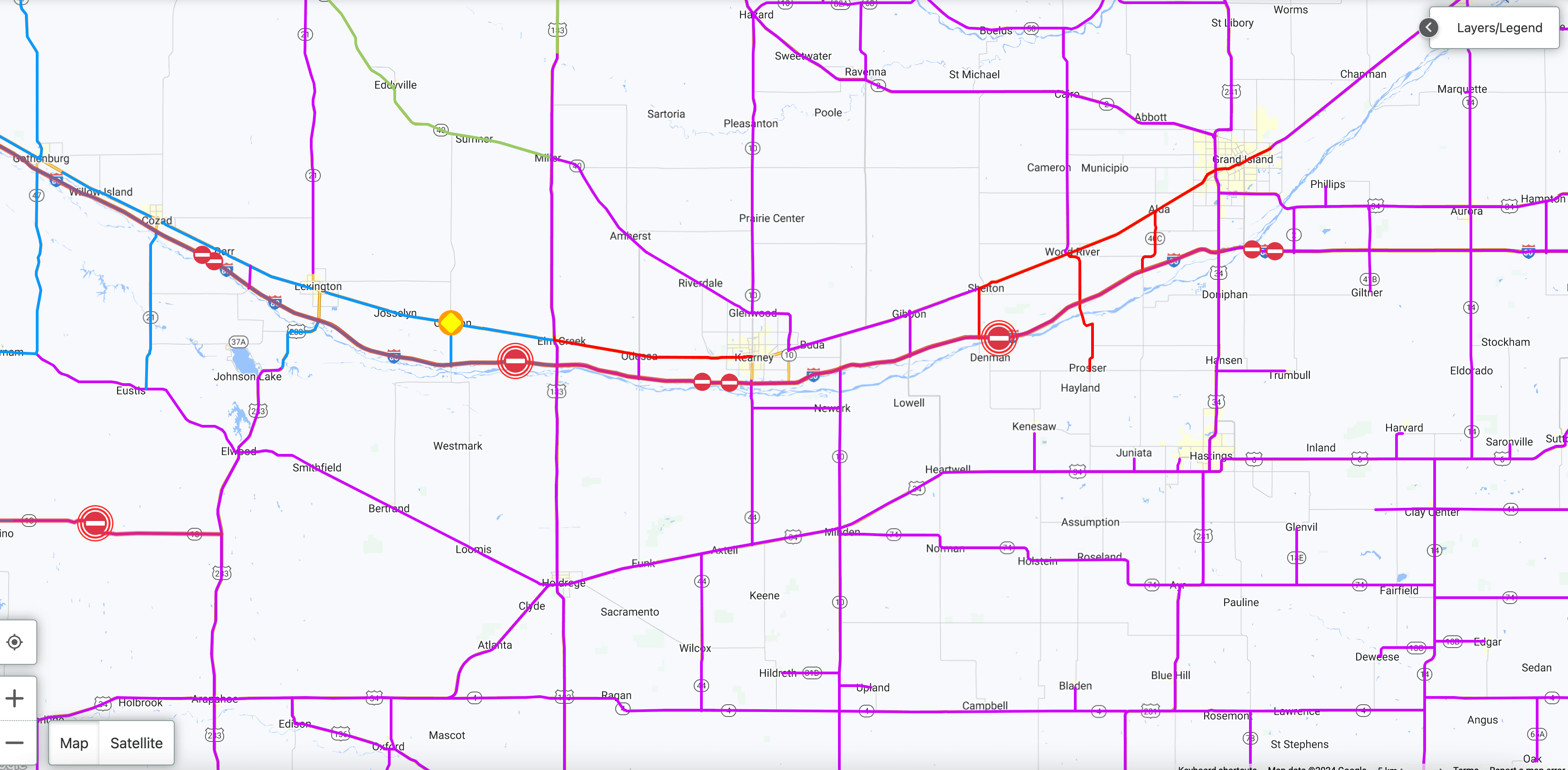 Blizzard Warning removed, roads still in poor condition in Central