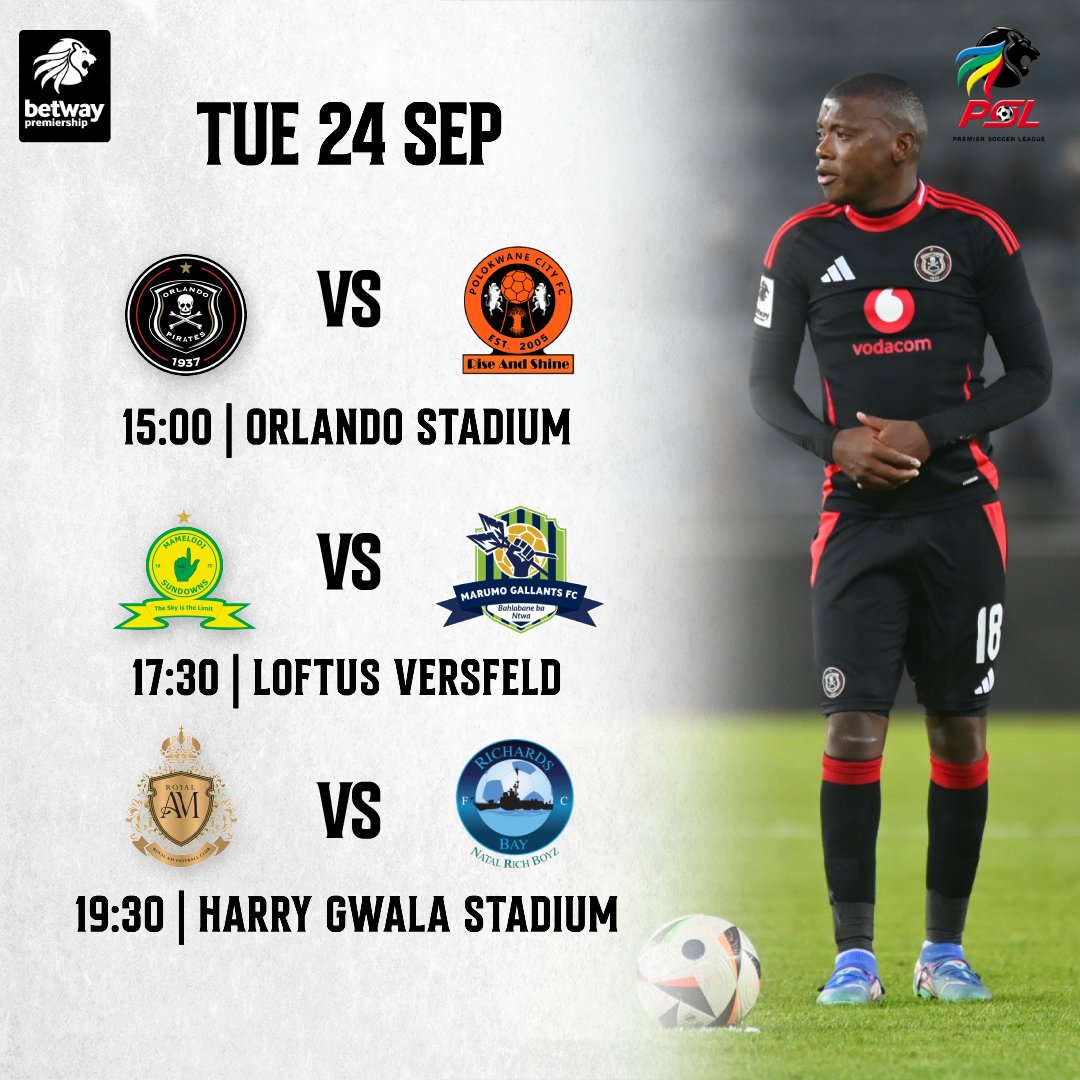 Betway Premiership Match Day Analysis Pirates, Sundowns, and Royal AM(07)