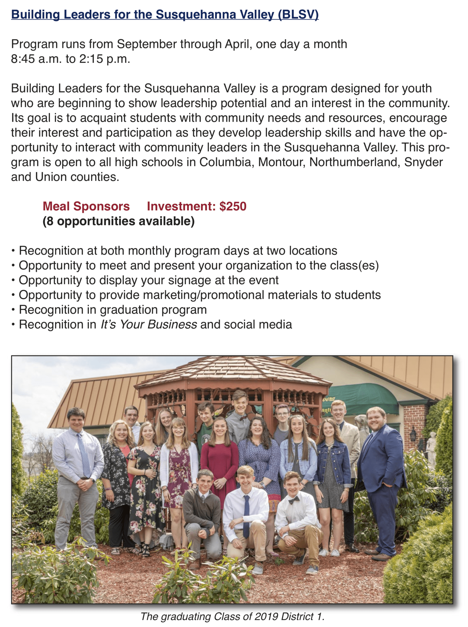 BLSV Central PA Chamber of Commerce