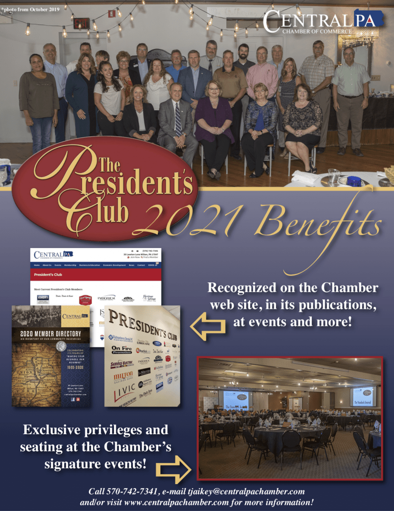 President’s Club Central PA Chamber of Commerce