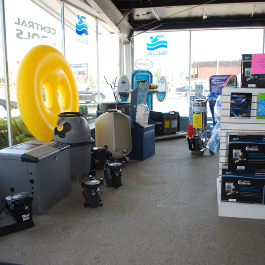 Central Pools and Spas Pool Chemicals, Pool Supplies, Pool Parts