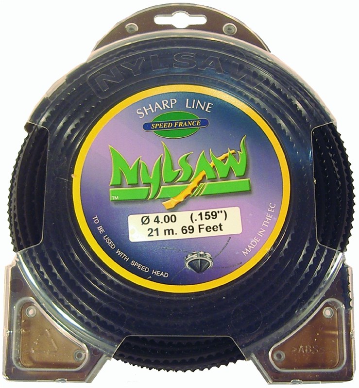 Nylsaw Nylon Line, 4.00mm, 21m Donut