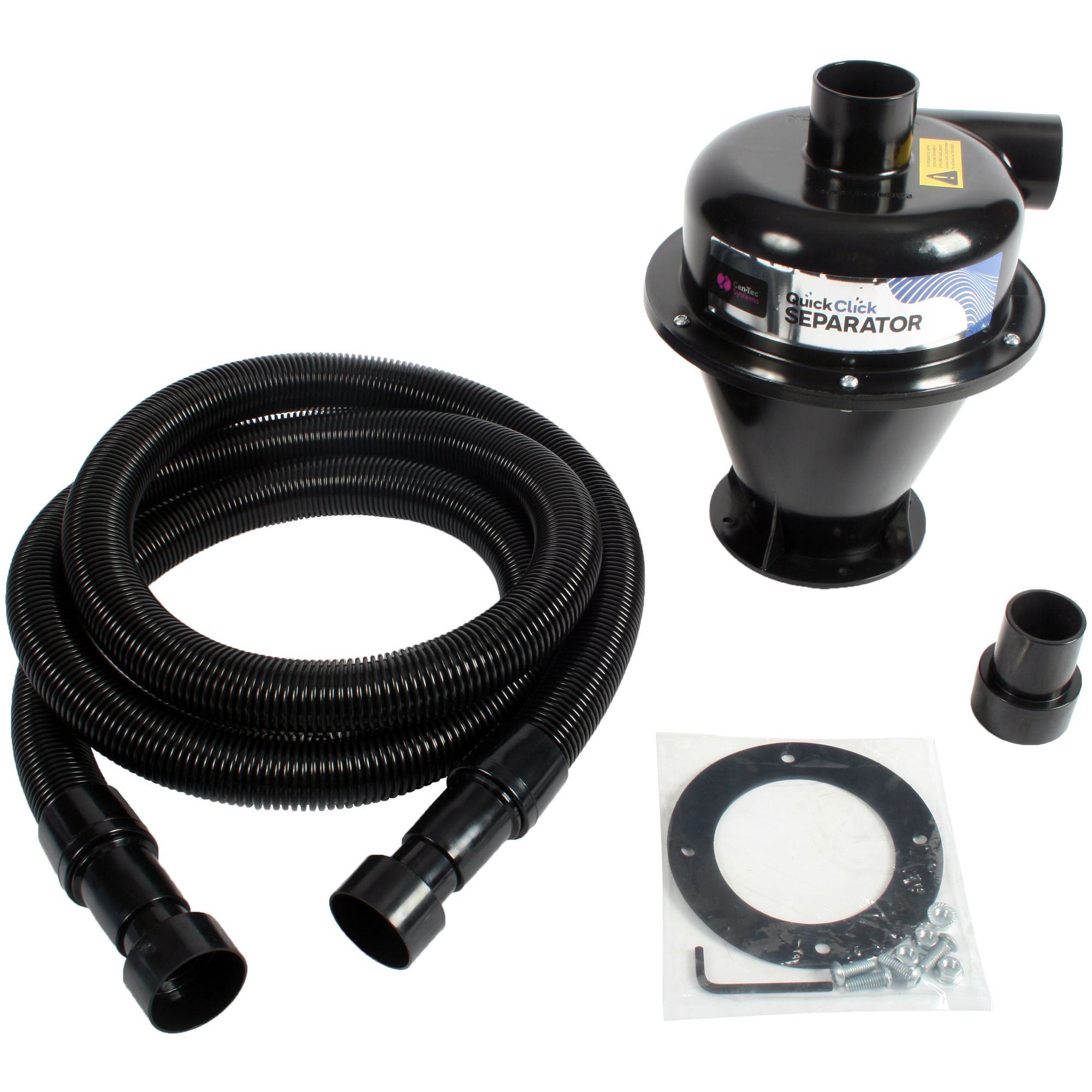 Quick Click Dust Collection Separator Cyclone Interceptor with 2.5m