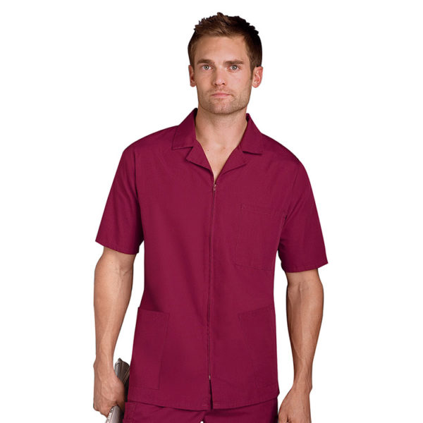 Men’s Zip Front Pro Top Lab Jacket CHEROKEE 4300 Central Uniforms