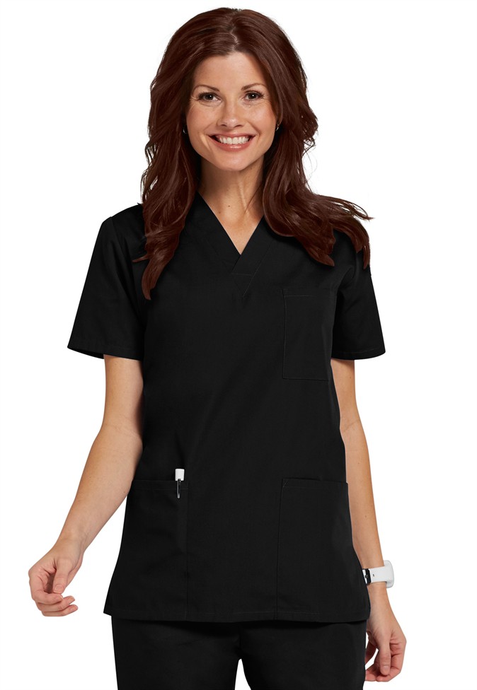 SCRUB TOP Unisex VNeck 3 Pocket CHEROKEE WORKWEAR 4876 Central Uniforms
