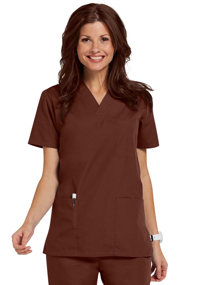 SCRUB TOP Unisex VNeck 3 Pocket CHEROKEE WORKWEAR 4876 Central Uniforms