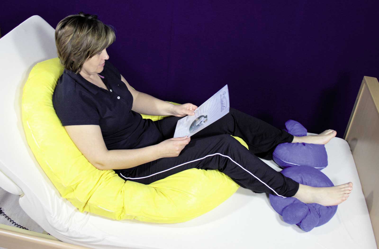 Stabile Sitzposition mit Lagerungskissen von Centre®