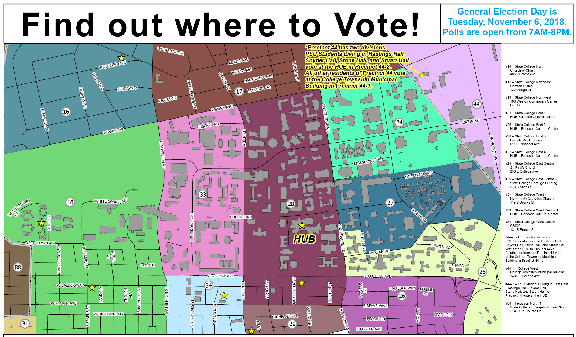 Centre County, PA Official site Elections & Voter Registration