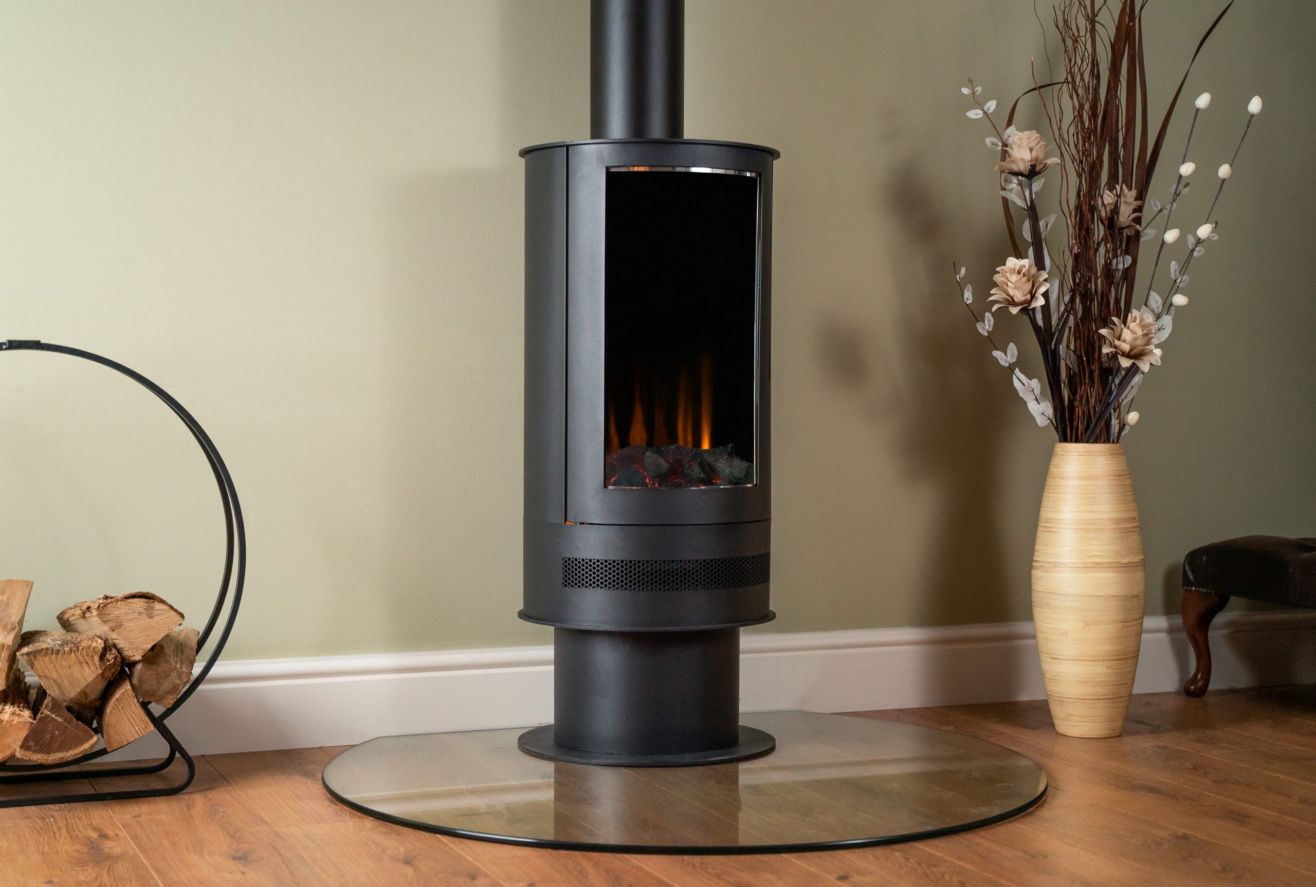 Ashurst LED Electric Stove Centreline Fires