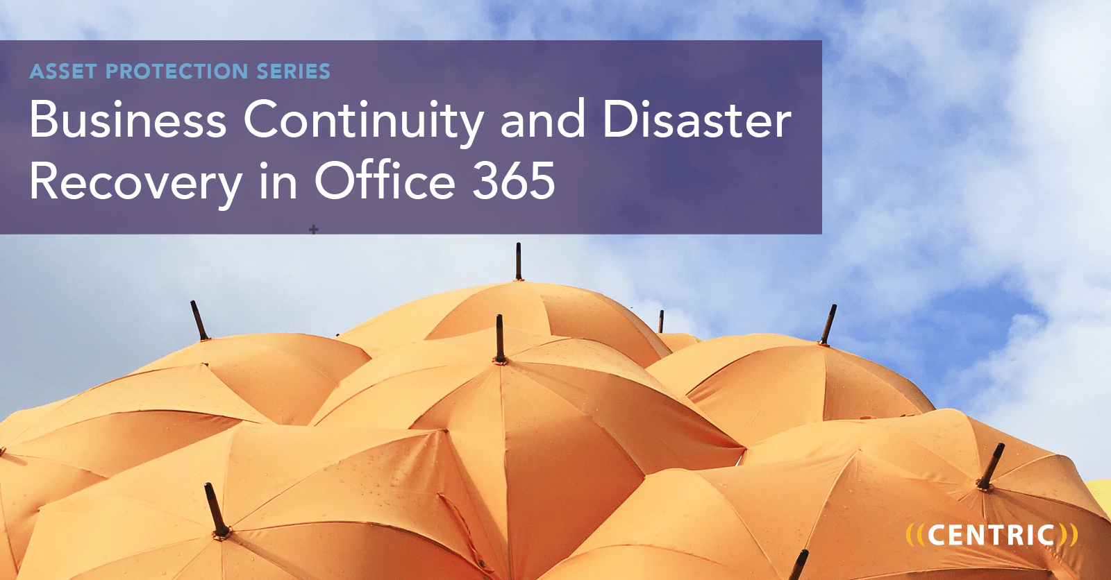 Asset Protection Business Continuity and Disaster Recovery in Office 365