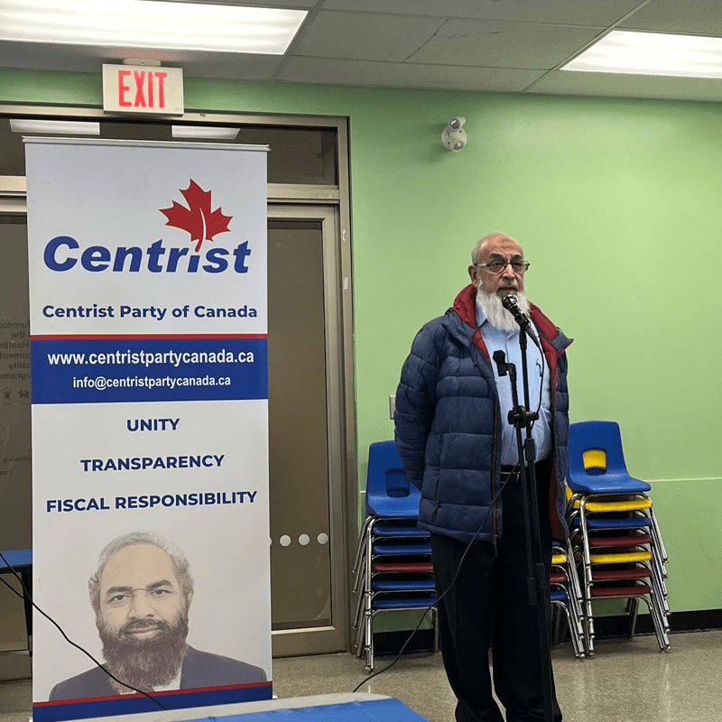 Centrist Party Canada Be the Change
