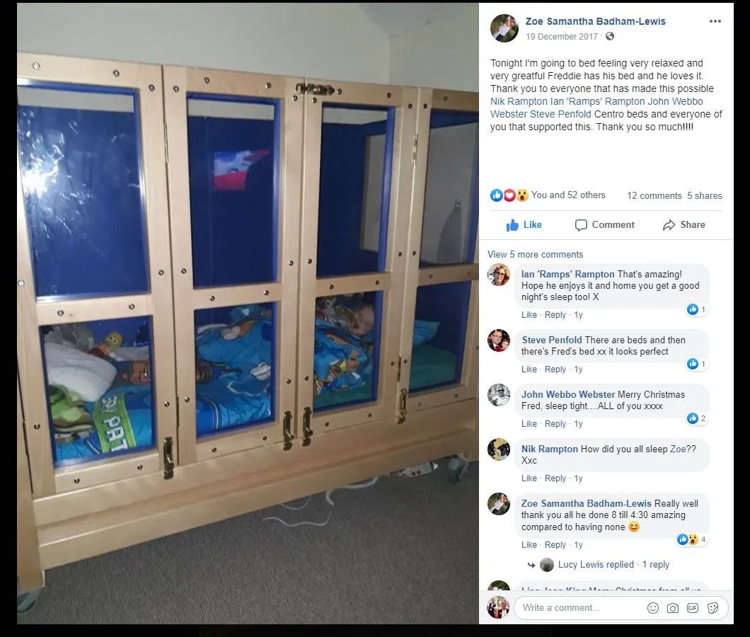 Small Charity Week Freddie Bed Centrobed Ltd