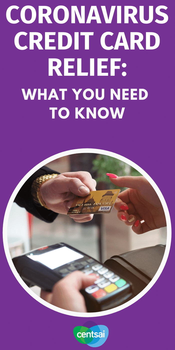 Coronavirus Credit Card Relief What You Need to Know CentSai