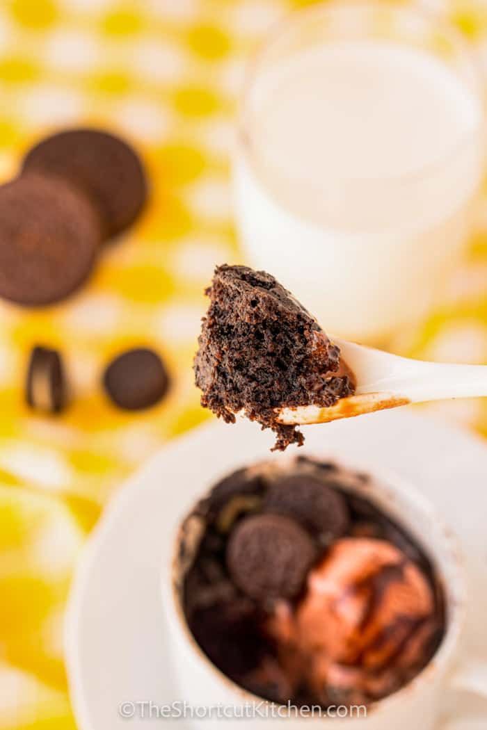 Oreo Mug Cake (With Just 3 Ingredients!) The Shortcut Kitchen