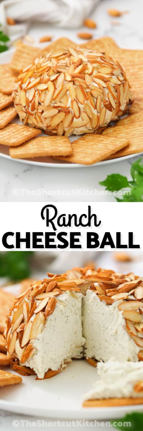 Parmesan Ranch Cheese Ball (Easy Appetizer!) The Shortcut Kitchen