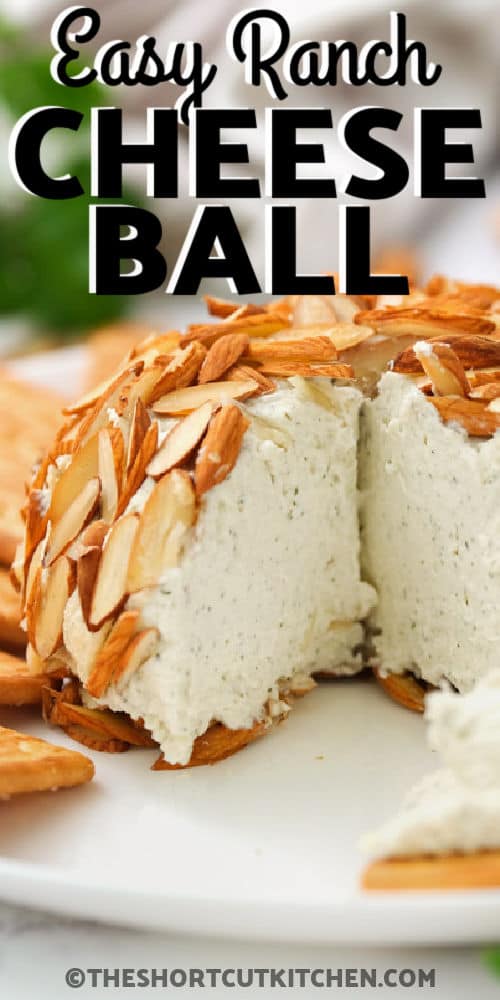 Parmesan Ranch Cheese Ball (Easy Appetizer!) The Shortcut Kitchen