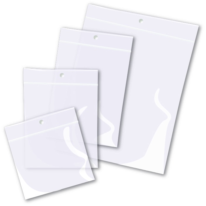 4" x 6", 2 Mil Clear Reclosable Bag w/Hole Centurion Store Supplies