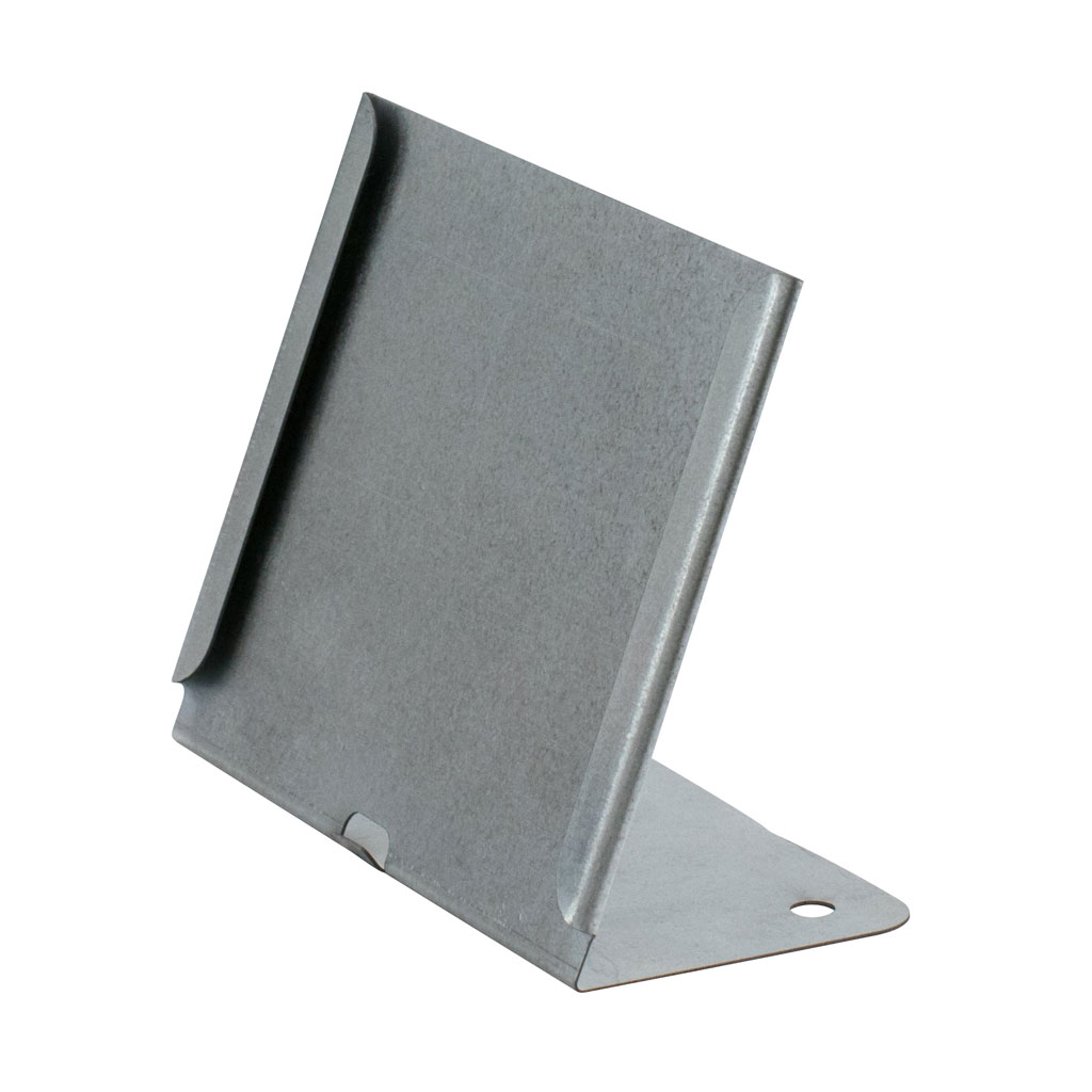 7" x 5" Galvanized Table Top Sign Holder Centurion Store Supplies