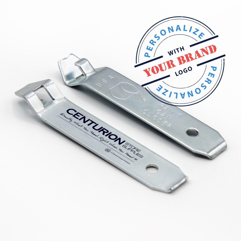 Custom Printed Paint Can Opener and Closer Centurion Store Supplies