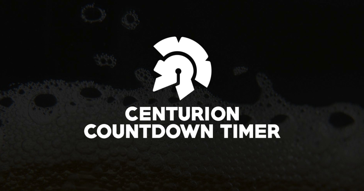 Centurion Countdown Timer