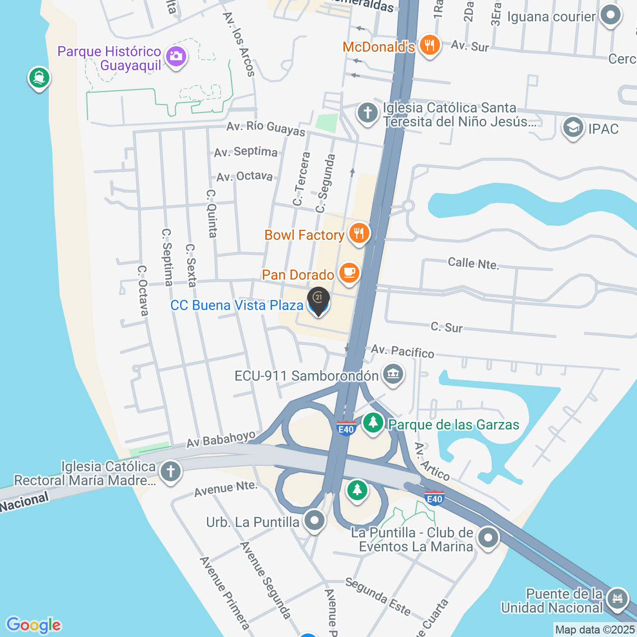 Ubicación CENTURY 21 Deluxe