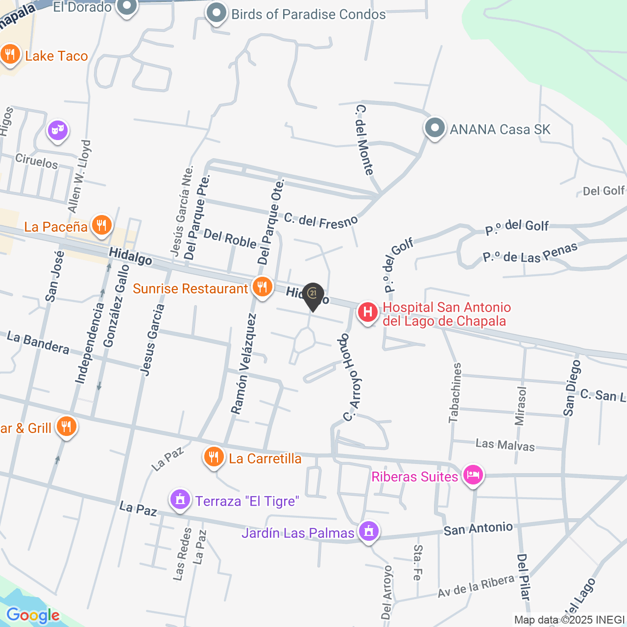 Ubicación CENTURY 21 AccessMex