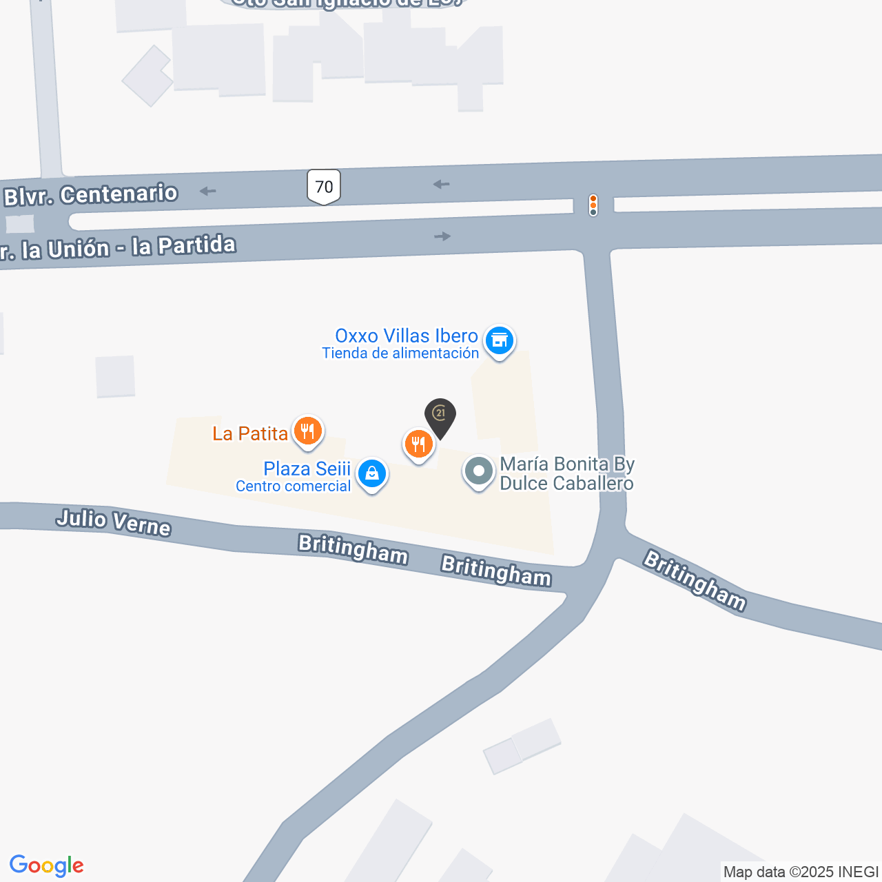 Ubicación CENTURY 21 Avance