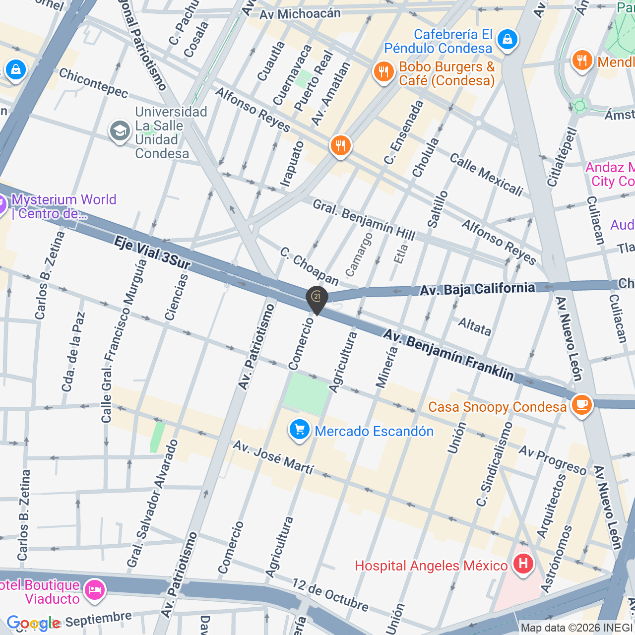 Ubicación CENTURY 21 Domaine