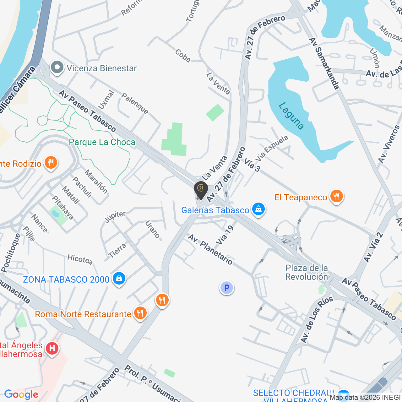 Ubicación CENTURY 21 Terranova