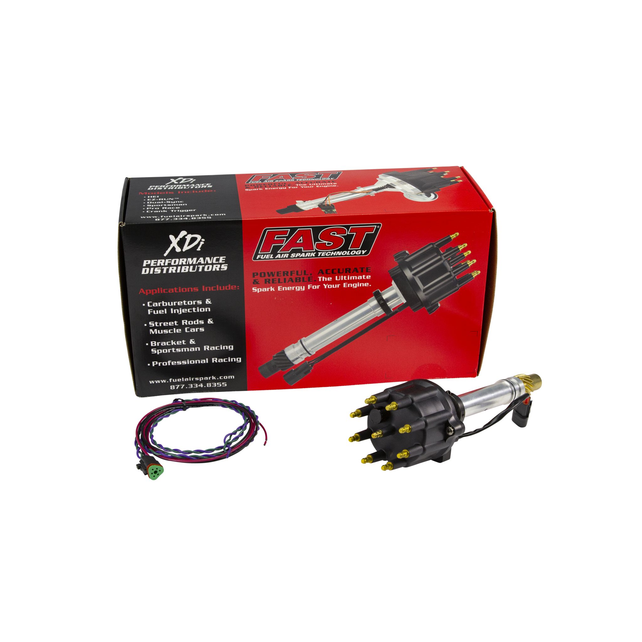 XDi Race Cam Sync Small Cap Distributor for Chevrolet Small and Big