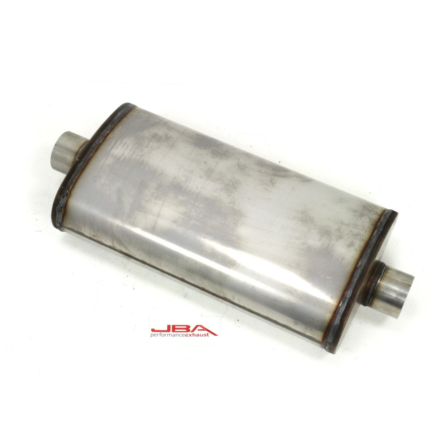 JBA Performance Exhaust 40302201 "Universal" Dual core 304SS Muffler
