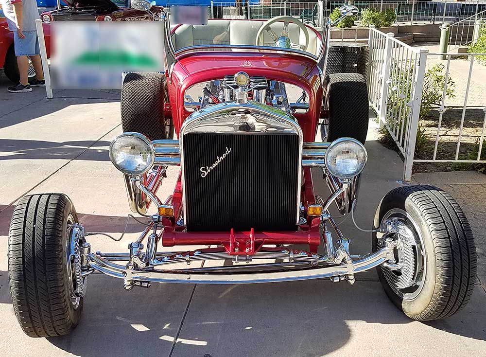 Sanderson CER100 Sprint Style Roadster Header, Small Block Chevy