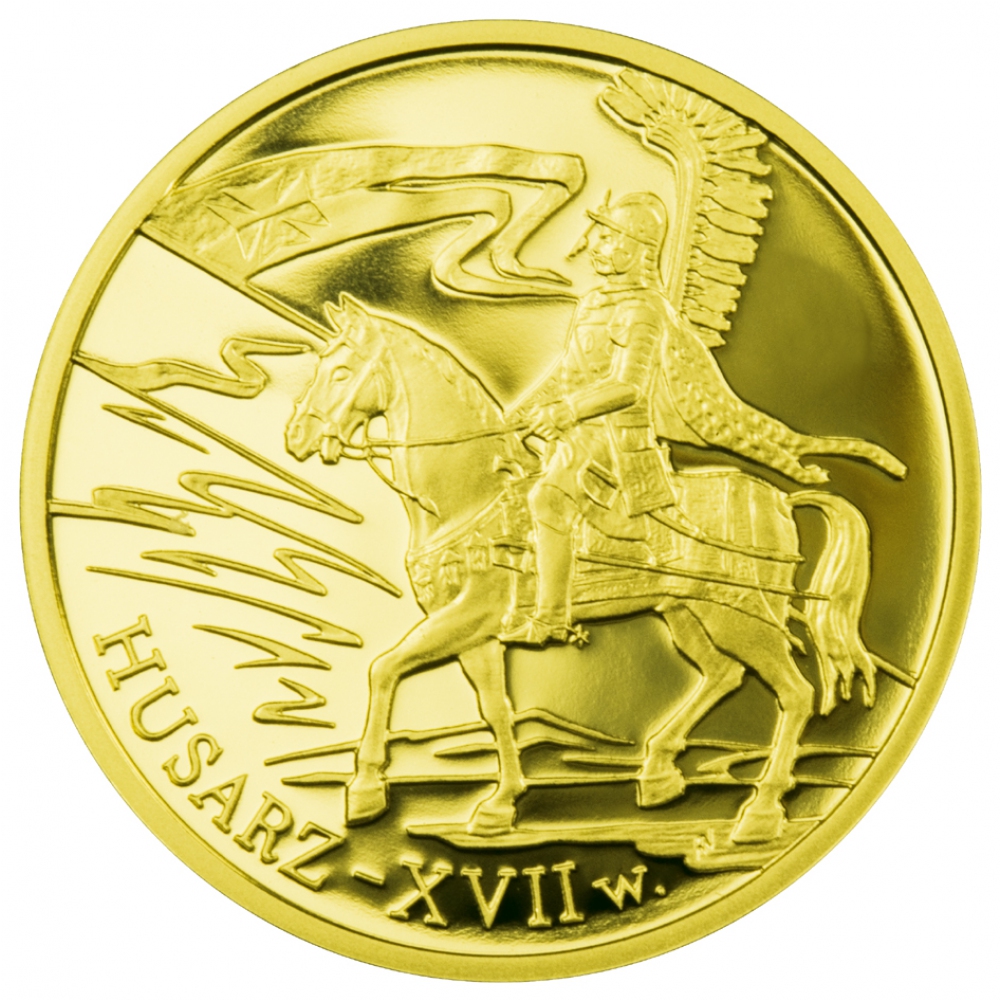 200 zł, Husarz XVII wiek Polska » III RP » Kolekcjonerskie złote Katalog