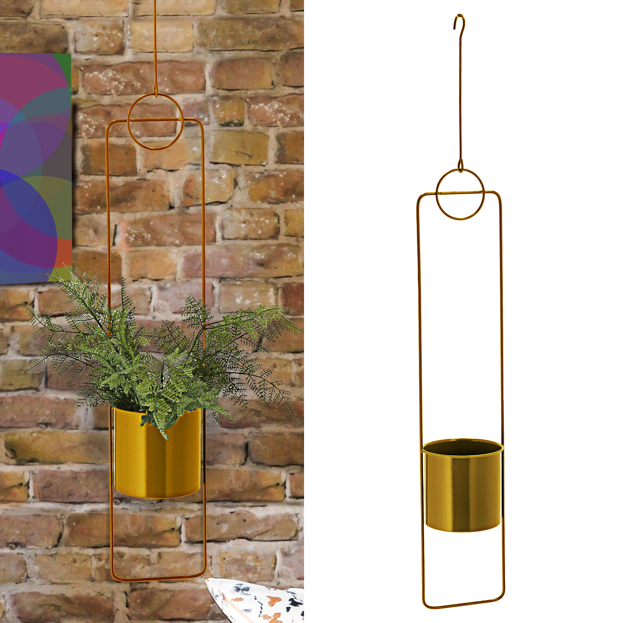 BLUMENTOPF PFLANZTOPF ZUM Hängen Pflanzen Balkon Terrasse Topf