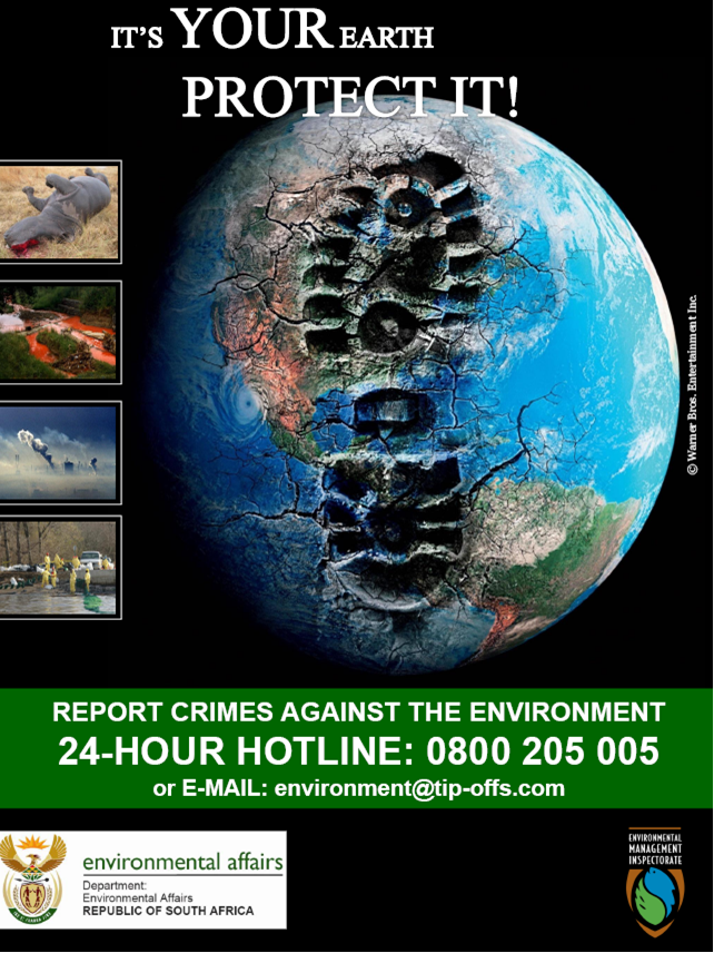 Numbers matter Join us in reporting violations of environmental rights