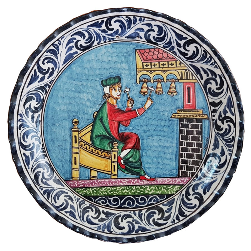 Ceramic plate "Bruno" ref.357