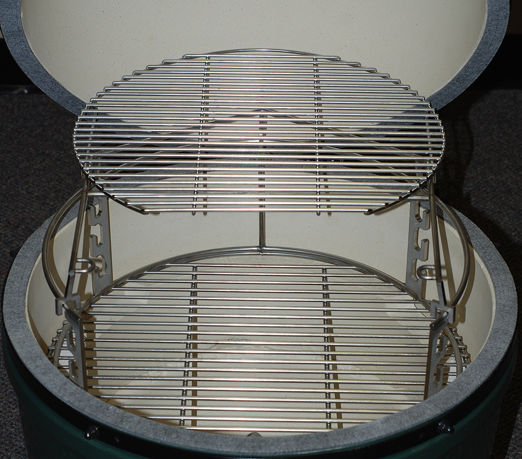 Grill Grate Combo fits Large Big Green Egg Stacker