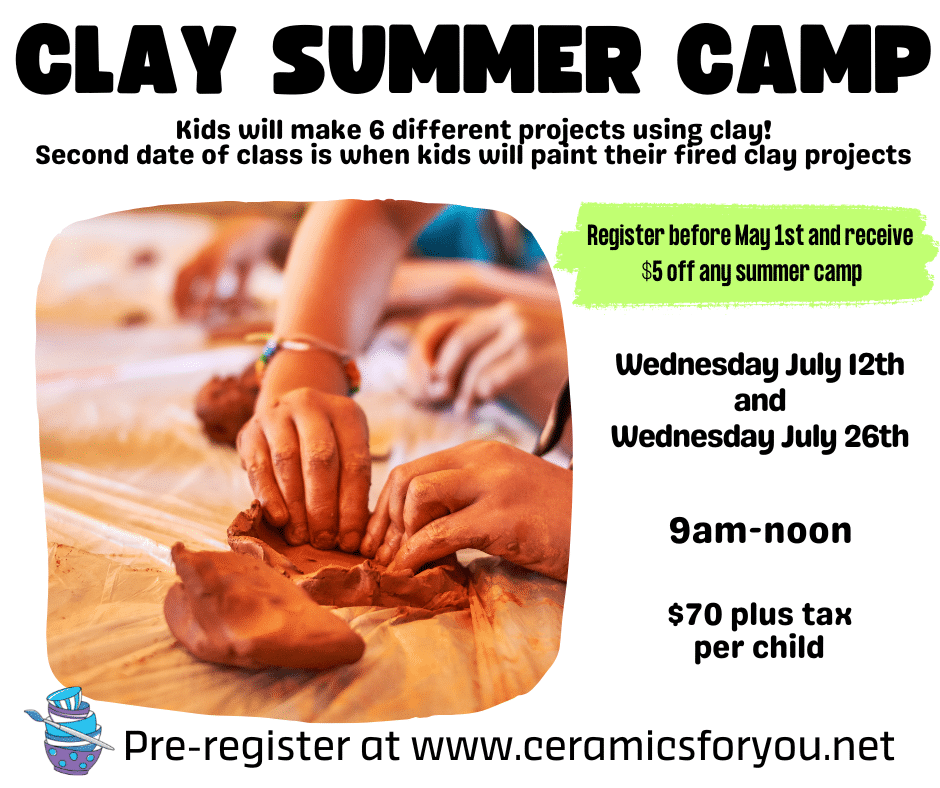 Clay Summer Camp Ceramics for You