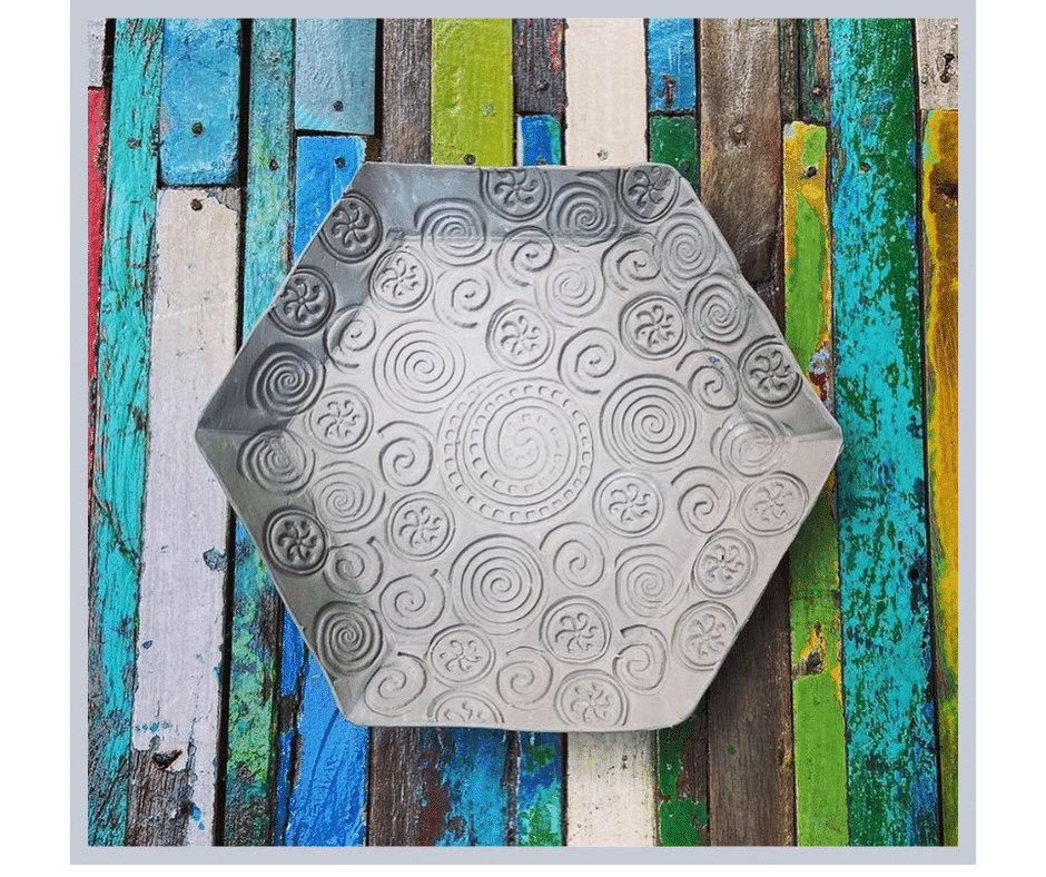 Dish Making using pottery forms adult class Ceramics for You