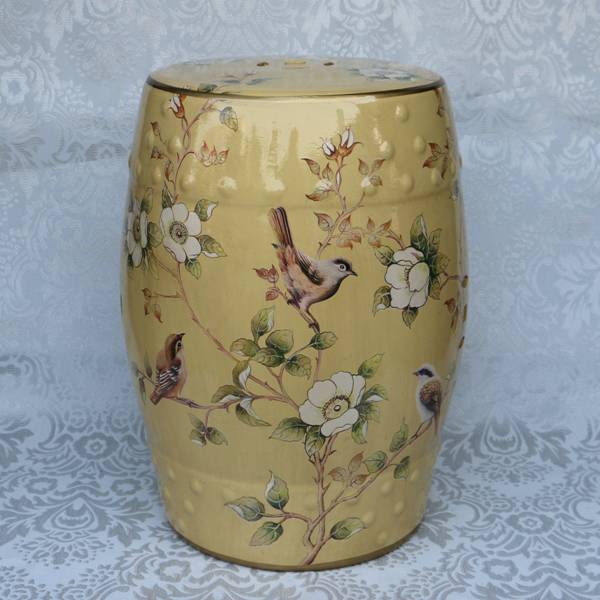 RYZS47_Porcelain chinese garden stools flower bird ALL Ceramic stool