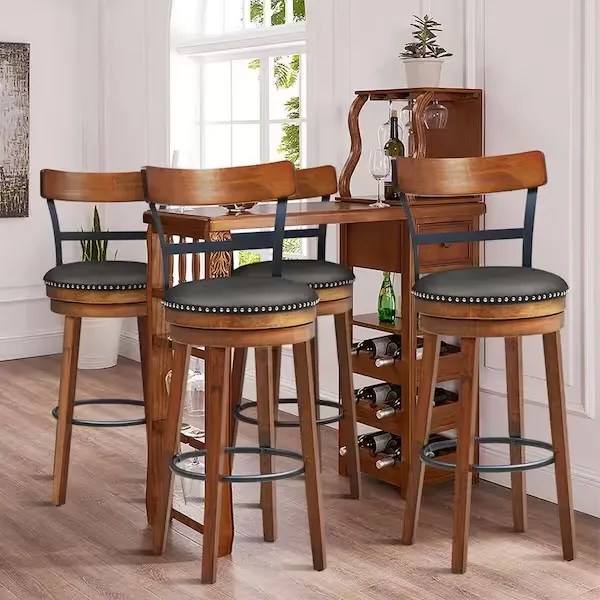 16 Most Durable Bar Stools with Backs