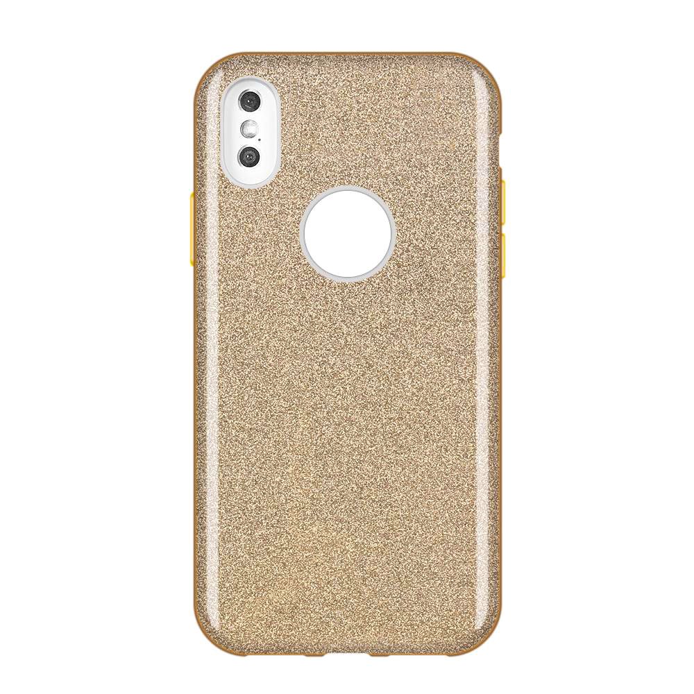 F.03 Wozinsky Glitter Case Shining Cover for iPhone XS Max golden Cerbo